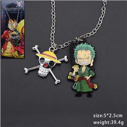 One piece anime keychain