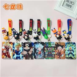 dragon ball anime card holder figure keychain price for 1 pcs