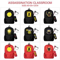 Assassination Classroom anime bag+Small pencil case set