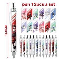 Date A Live  anime ball pen