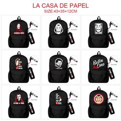 La casa de papel anime bag+Small pencil case set