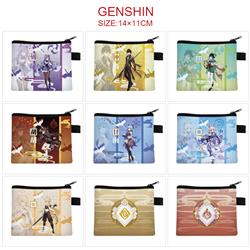 Genshin Impact anime wallet Price for 5pcs