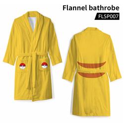 pokemon anime bathrobe