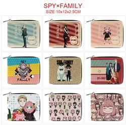 SPY×FAMILY anime wallet 10*12*2.5cm