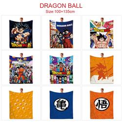 Dragonball anime blanket 100*135cm
