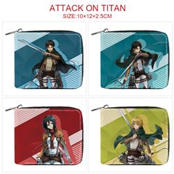 Attack on Titan anime wallet 10*12*2.5cm
