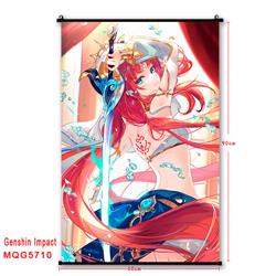 Genshin Impact anime wallscroll 60*90cm