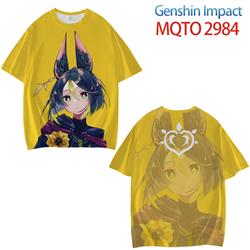 Genshin Impact anime T-shirt