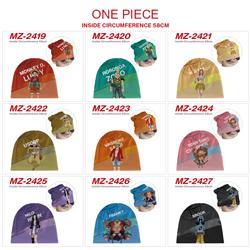 One piece anime hat