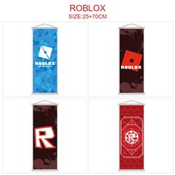 Roblox anime wallscroll 25*70cm price for 5 pcs