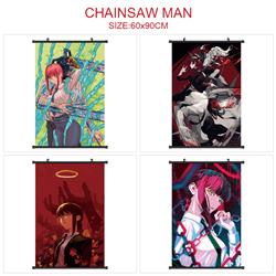 chainsaw man anime wallscroll 60*90cm