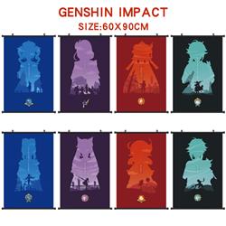 Genshin Impact anime wallscroll 60*90cm