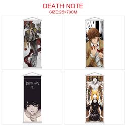 Death Note anime wallscroll 25*70cm price for 5 pcs