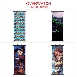 Overwatch anime wallscroll 40*120cm