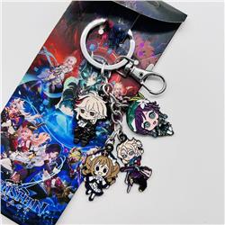 Genshin Impact anime keychain