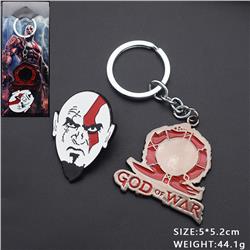 God of War anime keychain5*5.2cm