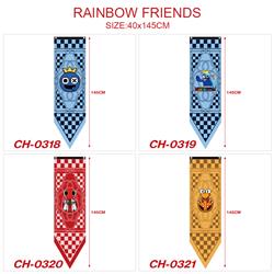 rainbow friends anime flag 40*145cm