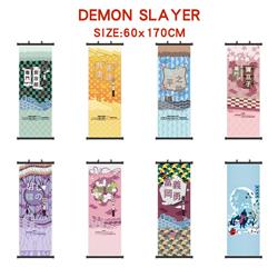 demon slayer kimets anime wallscroll 60*170cm