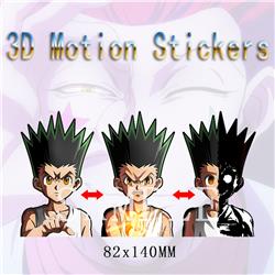 Hunter x Hunter anime 3d sticker