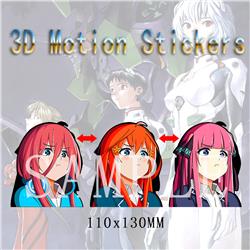 EVA anime 3d sticker