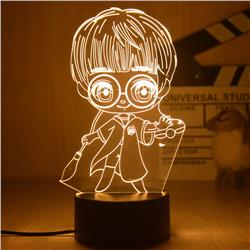 Harry Potter anime 7 colours LED light