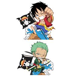 One piece anime car sticker