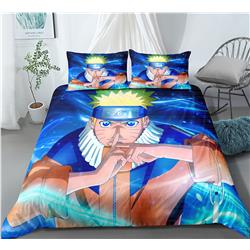 Naruto anime bed sheet set 200*220cm