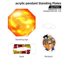Dragon Ball  anime acrylic pendant Standing Plates