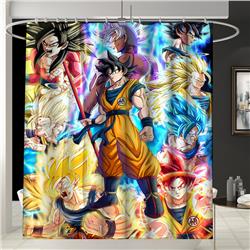 Dragon Ball anime shower curtain 150*200cm