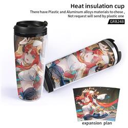 Genshin Impact anime Plastic cup