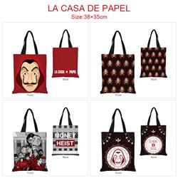 La casa de papel anime bag