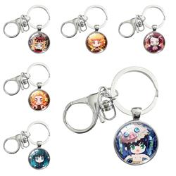 demon slayer kimets anime keychain 25cm