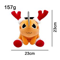 chainsaw man anime plush doll