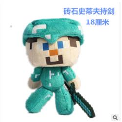 Minecraft anime plush doll 18cm