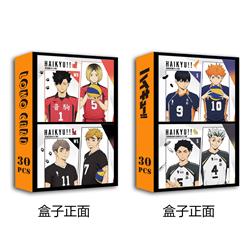 Haikyuu Anime lomo cards price for a set of 30 pcs