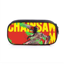 chainsaw man anime pencil case