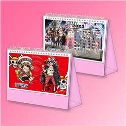 One piece anime Desk calendar