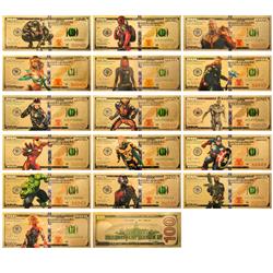 League of Legends anime Commemorative bank notes price for a set of 16 pcs