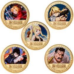 Fullmetal Alchemist anime Coin badge price for a set of 5pcs