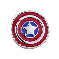 Superhero anime badge