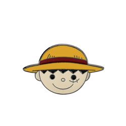 One piece anime badge