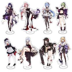 Genshin Impact anime Standing Plates 15cm