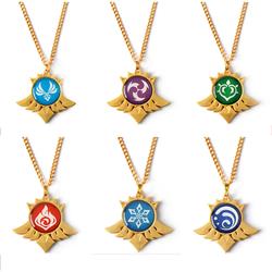 Genshin Impact anime necklace