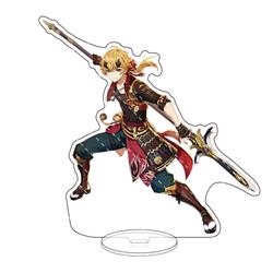 Genshin Impact anime Standing Plates 15cm