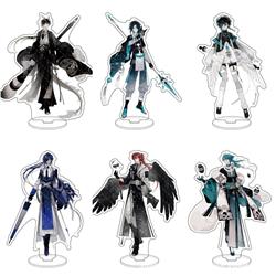 Genshin Impact anime Standing Plates 15cm