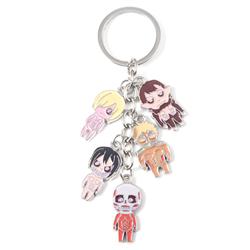 Attack On Titan anime keychain