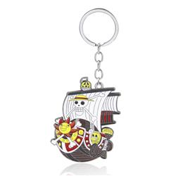 One piece anime keychain