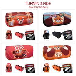 Turning Red anime pencil bag 20*9*6.5cm