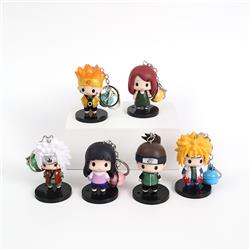 Naruto anime Keychain price for a set 7.5cm