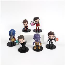 Avengers anime Keychain price for a set 9cm